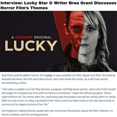 Interview: Lucky Star & Writer Brea Grant Discusses Horror Film’s Themes